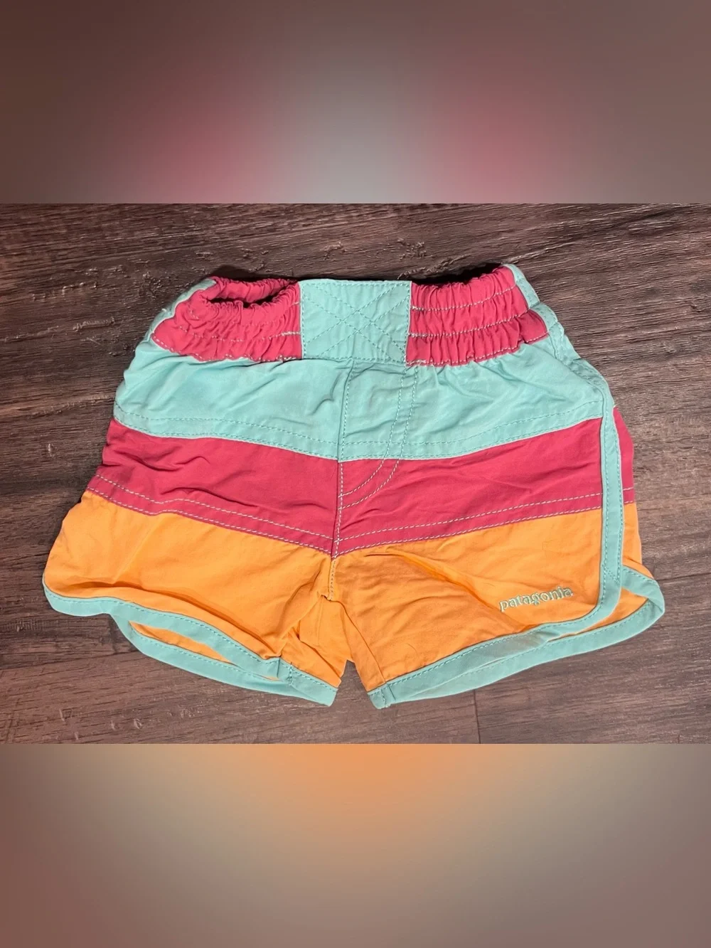 Patagonia Colorblock Board Swim Shorts 3-6m